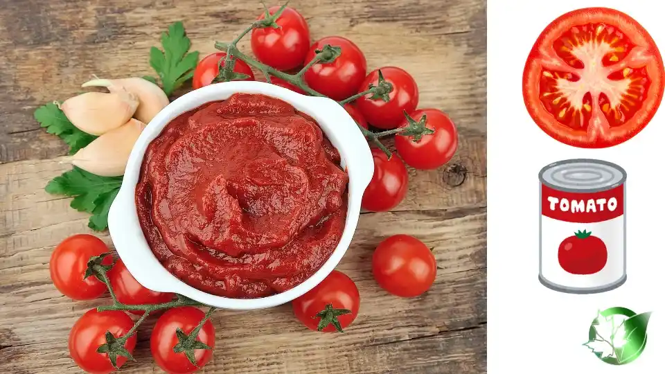Commercial presentation of Tomato Paste for wholesale product evaluation and buyer review.